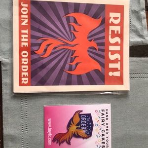 Harry Potter and the OOTP themed patch & print